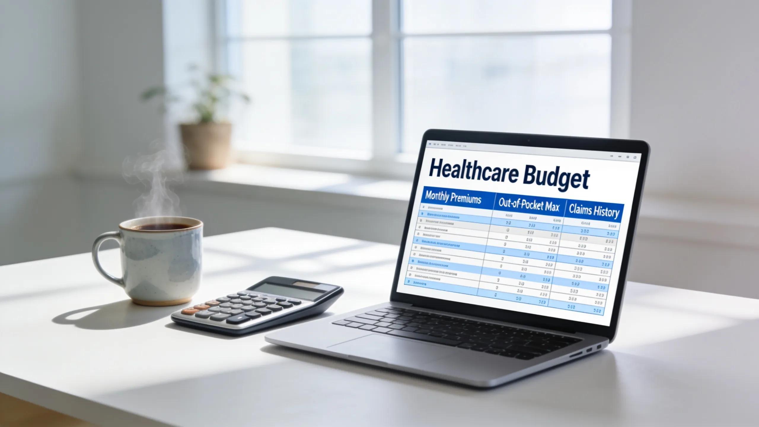 Budgeting tools for self-funded health insurance in a modern office setting