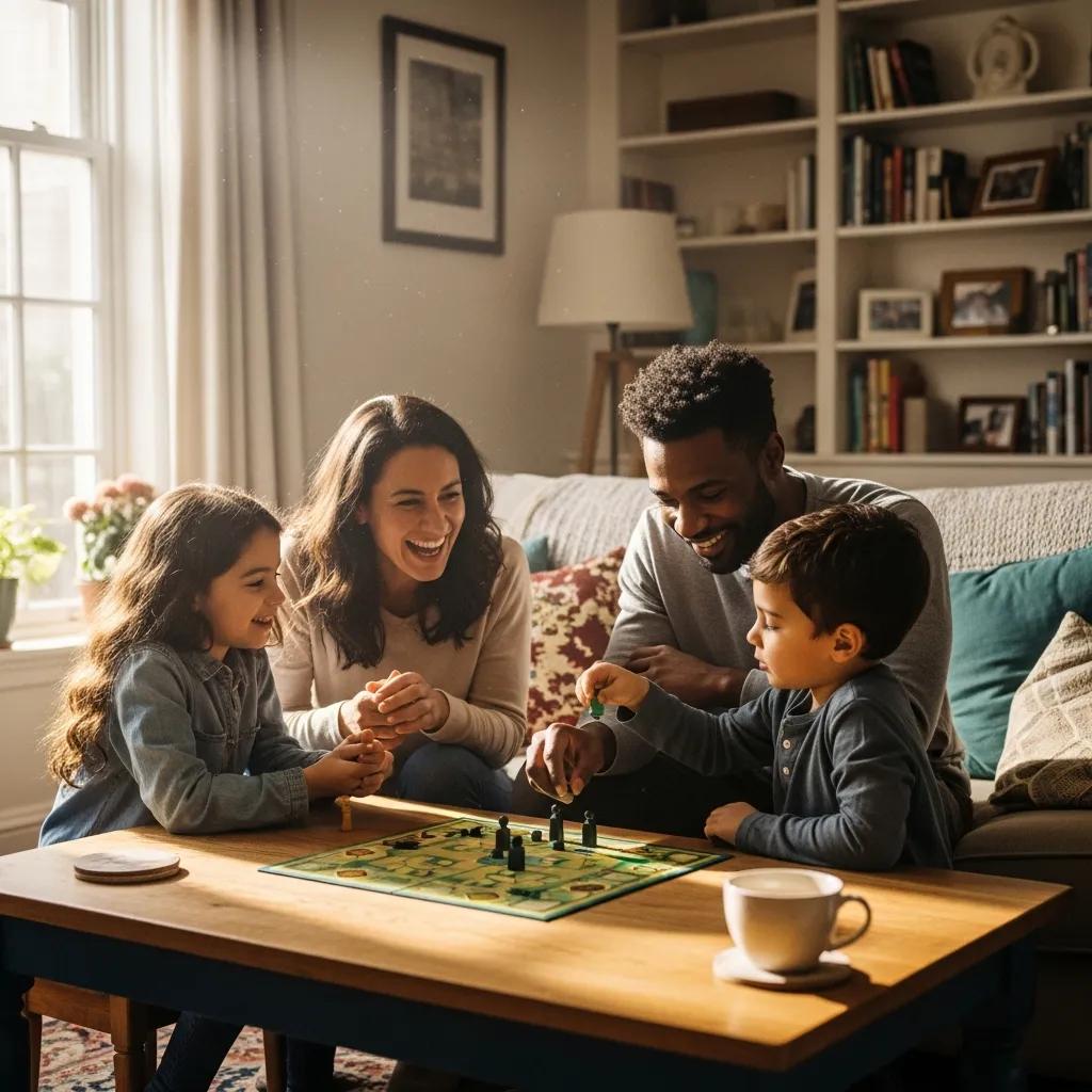 Family enjoying quality time together, representing the security life insurance provides